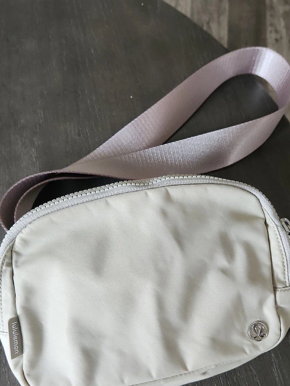 lululemon athletica Neutral Colored Crossbody Bag with Adjuatable Strap
